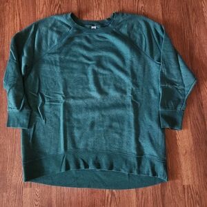 Old Navy Women's Green Sweatshirt